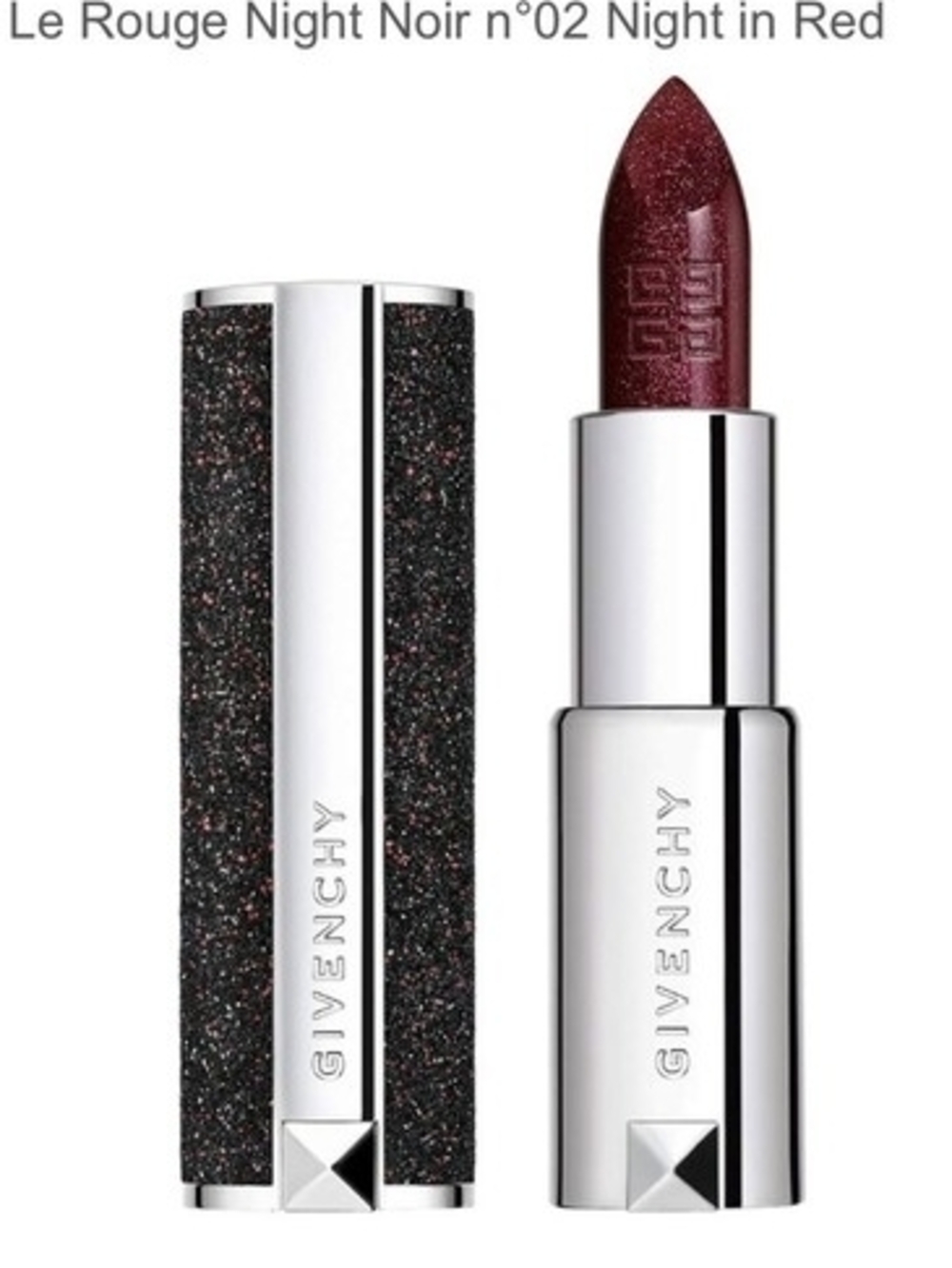Givenchy Le Rouge Night Noir Lipstick - Night in Red (Deep Burgundy)